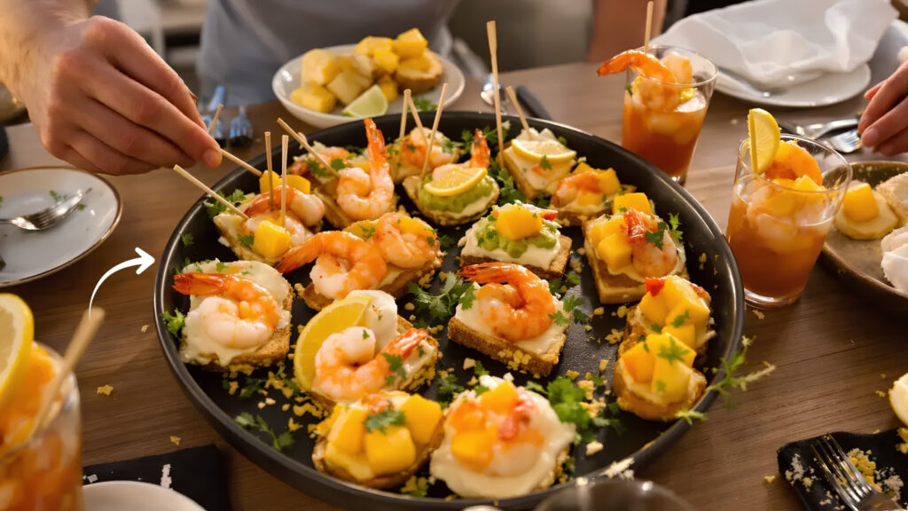 À l’apéro, ces bouchées aux crevettes ont plu à tout le monde on m’a réclamé la recette
